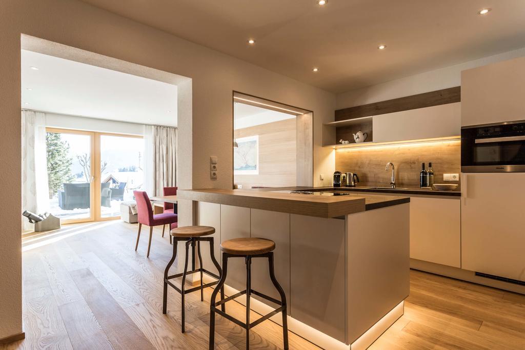 Slow Living Suite - Ferienwohnung Mit Privater Sauna & Garten Fiss Luaran gambar